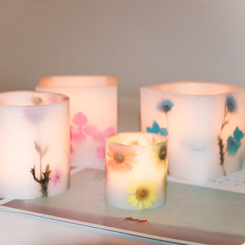 風防付きのワックスカップ型、アクリル製、中空のティライトホル - Candle Making Tips のレビューと価格