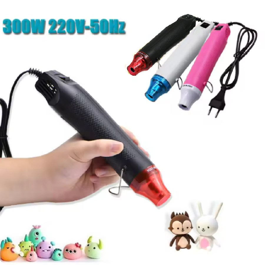 ホットエアガン 300 ワット 220V 軽量ハンドホールド - Heat Gun Embossing のレビューと価格