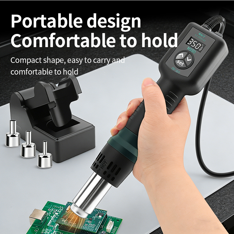 LUXIANZI ミニ電気ヒートガン 250 ° C/350 - Heat Gun Embossing のレビューと価格