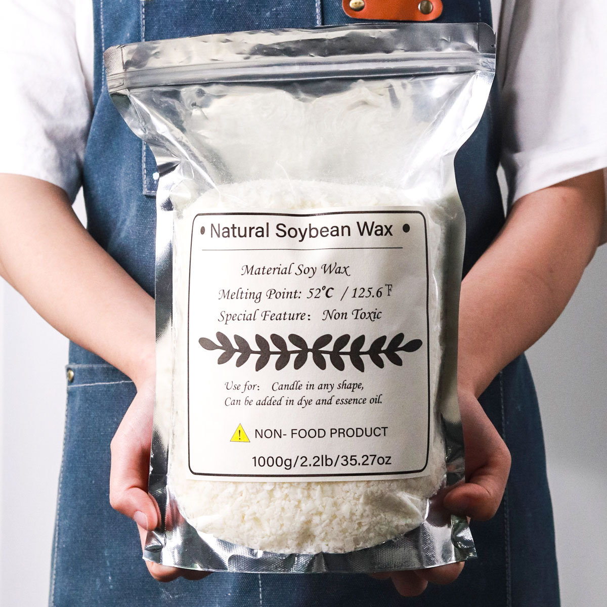 1 キロ天然大豆ワックス粒状香りキャンドル材料 100% 無 - Candle Making Wax のレビューと価格